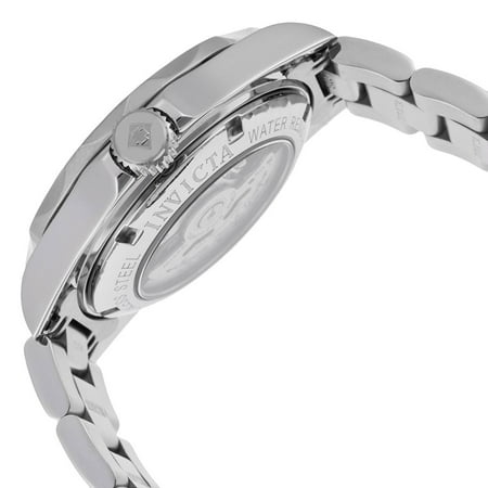 bracelet dive invicta diver dial automatic stainless steel silver pro
