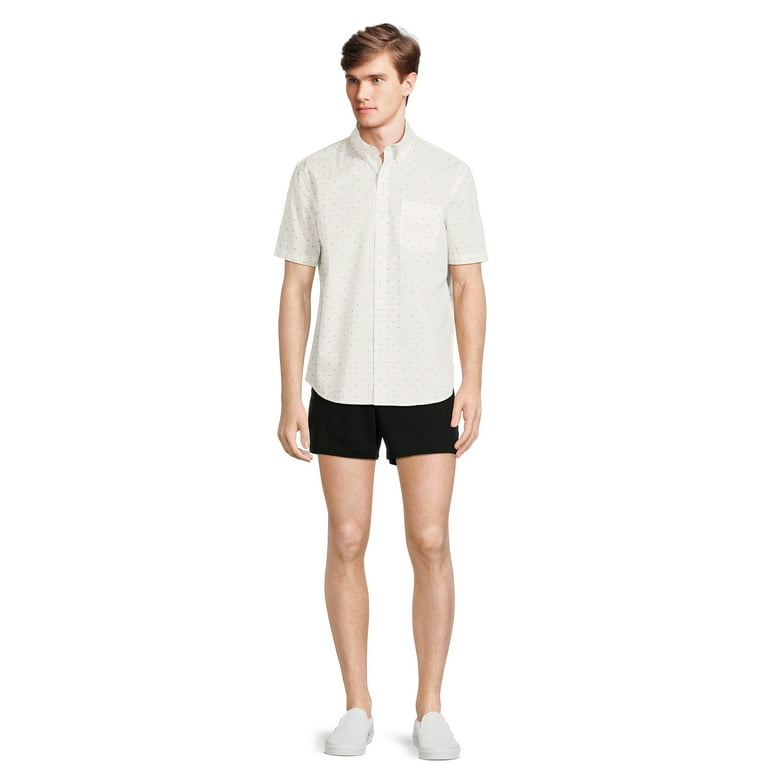 George Men s and Big Men s Flat Front Shorts 5 Inseam Sizes 30 46 Walmart