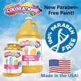 thumbnail image 3 of Colorations Paraben-Free Metallic Gel Paint, Pink - 16 oz., 3 of 3