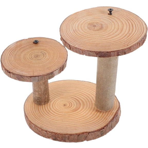 HOOWIFFY Stable Wooden Plant Stand Multi-Color Good Bearing Capacity for Balcony Display