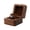 RB556-C3 Pendant Box-Brown, variant on Personalized Black Walnut Wood Pendant Box With Laser Engraved Logo Gift