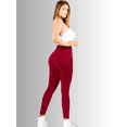 thumbnail image 3 of Set De 2 Leggings Casual o Deportivos Acampanados De Cintura Alta De Mujer En Color Sólido UNITALLA, 3 of 5
