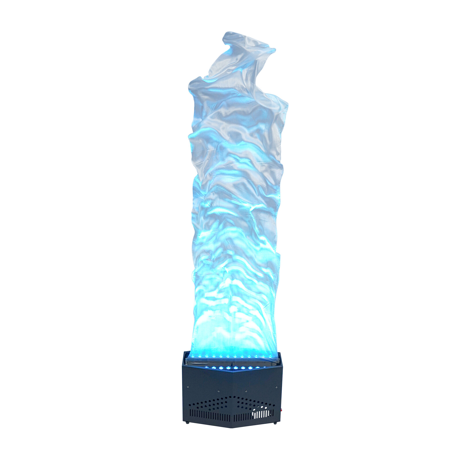 5.91ft LED Flame Lamp Stage Lights, 130W fire Atmosphere Lamp, for Stage DJ Party Lighting Christmas Nightclub, Black