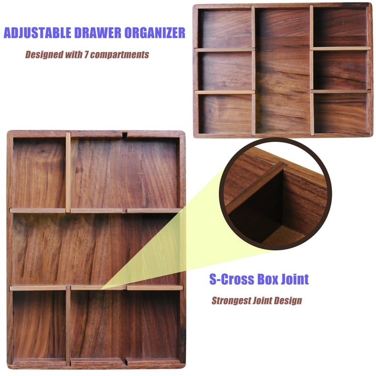 Jabari 8 Piece Drawer Organizer Set