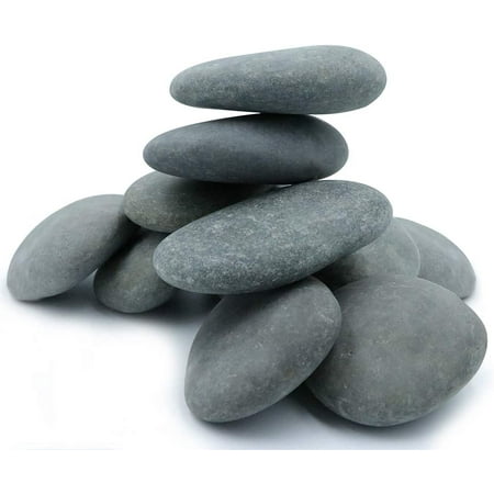 40 pc koltose by mash - craft rocks for painting 100% natural river stones extra-large 3.5” - 5” inch