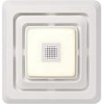 thumbnail image 2 of Broan-NuTone FG800SPK Bluetooth Speaker Bathroom Exhaust Grille Cover with LED Light, White Bath Fan, 2 of 9
