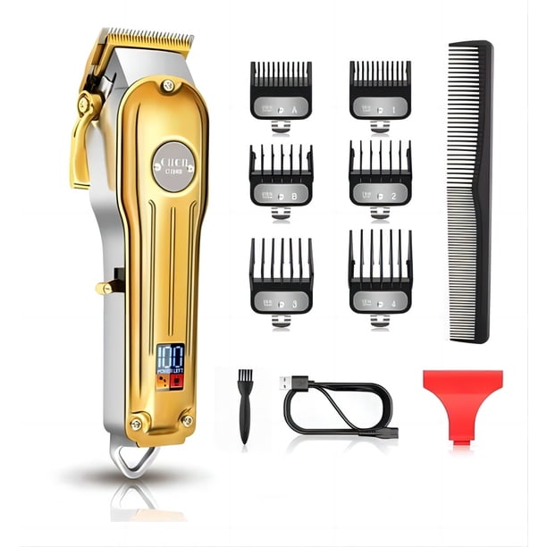 Cordless Hair Clippers for Men, CIICII Barber Clippers for Hair Cutting