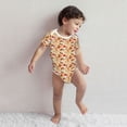 thumbnail image 3 of Kdxio Guinea Pigs And Mushrooms Pattern Unisex Baby Cotton Short Sleeve Bodysuits-3 Months, 3 of 5