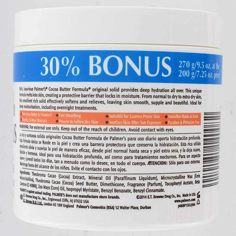 Palmer's Cocoa Butter Formula Heals Softens - 30% BONUS 9.5 oz