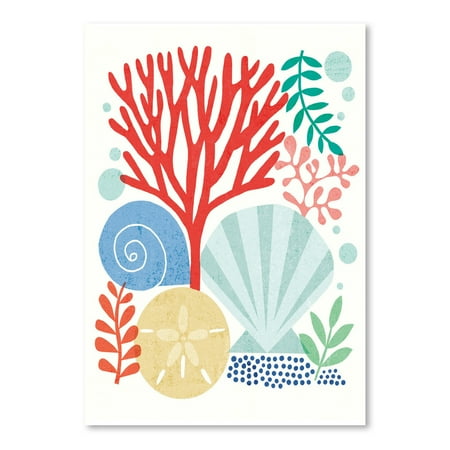 UPC: 0686457545563 | Americanflat Under Sea Treasures V by Michael Mullan Poster Art Print Print