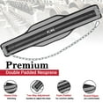 thumbnail image 2 of DEFY Double Padded Neoprene Dip Belt - Heavy Duty Steel Chain For Power lifting, Bodybuilding, Strength & Training - Grey, 2 of 8