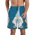 thumbnail image 1 of Fotbe Nurse Doctor Gnomes Trajes de Baño Estampados para Hombre, Shorts de Verano de Secado Rápido, Ropa de Playa, Bañadores-Large, 1 of 6
