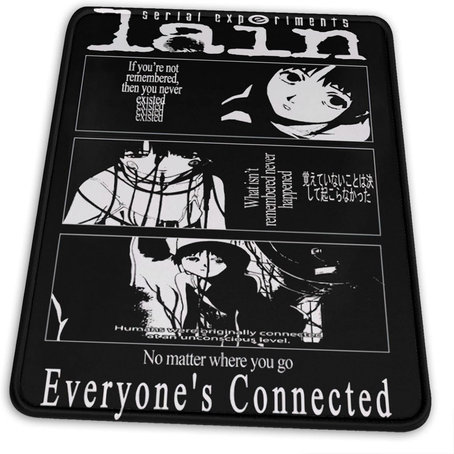 Serial Experiments Lain Mouse Pad Computer Table Desk Animation Digital