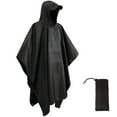 thumbnail image 1 of Poncho de Pluie à Capuche avec Poche Imperméable Léger Réutilisable Imperméable Unisexe, 1 of 8