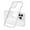 White, variant on SaniMore for iPhone 14 Pro Max Case Ultra Slim Transparent [Never-Yellowing], Rugged PC & TPU Bumpers Cover Built-in Detachable Lens Protector Anti-Fall Shockproof Protective Shell, Pink