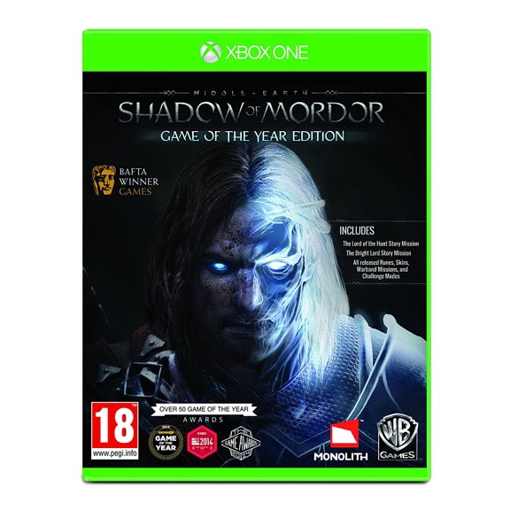 Middle Earth Shadow Of Mordor Game of the Year Edition - XONE / Xbox One