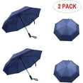 thumbnail image 2 of Parapluie Coupe-Vent - Parapluie de Voyage Résistant au Vent avec Téflon, 2 of 4
