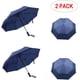 thumbnail image 2 of Paraguas pequeño a prueba de viento, compacto, de viaje, plegable, ligero, automático, fuerte y portátil, resistente al viento, paraguas plegable para la lluvia, para hombres y mujeres Ormromra JXQ0024-2, 2 of 7
