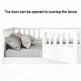 thumbnail image 3 of Full Size Montessori Wooden Floor Bed | High Security Barrier & Door, 3 of 16