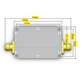thumbnail image 4 of TYPE-C LAN High Flatness Amplifier 10Mhz-6GHz Gain 20DB RF Signal AMP, 4 of 5
