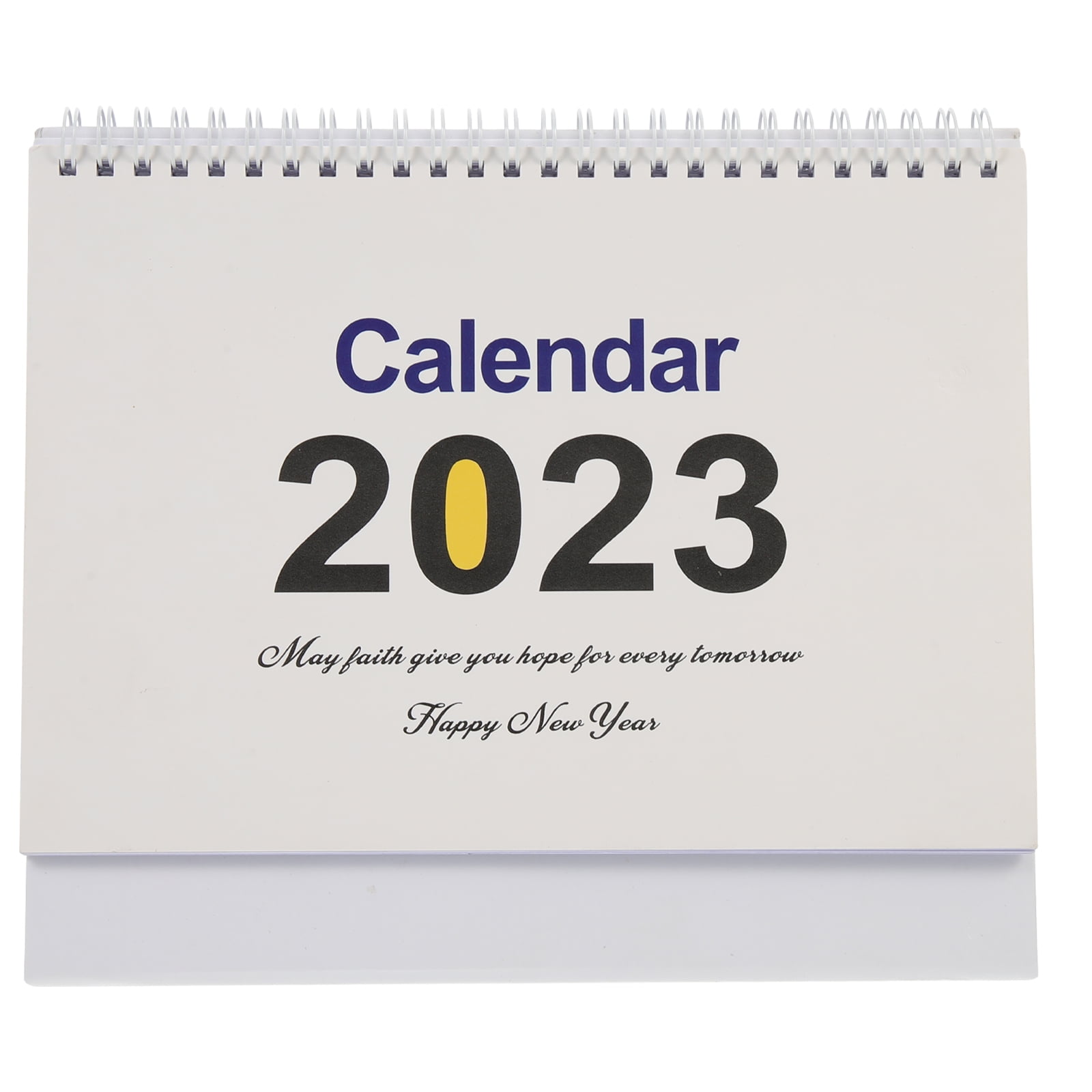 Frcolor Calendar Desk 2023 Small Desktop Monthlyplanner Standing Table