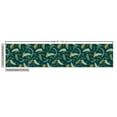 thumbnail image 3 of Ambesonne Floral Fabric by the Yard Upholstery, Ornamental Plants Leaves, 5 Yards, Hunter Green Multicolor, 3 of 5