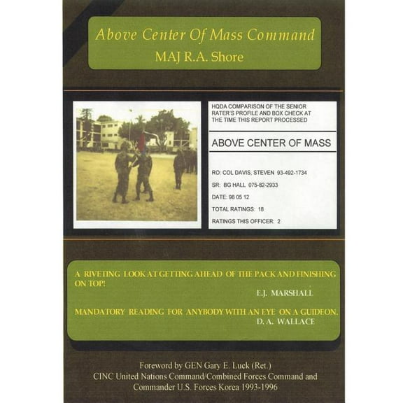 Above Center of Mass Command, (Paperback)