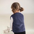 thumbnail image 4 of GYRATEDREAM Baby Boys Girls Fleece Vest Zip Up Cute Bear Jackets Fuzzy Fall Winter Warm Clothes Newborn Outwear for Toddler Infant 0-3Y, 4 of 8