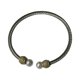 thumbnail image 5 of Brazalete de puño,Brazalete tipo brazalete de alambre trenzado,Pulsera de puño,joya decorativa,regalo para mujer,Pulsera de puño de dos tonos de oro y plata mixta,Brazalete de moda de, 5 of 9