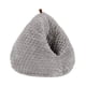 thumbnail image 2 of Cama para gatos, cueva, escondite, base antideslizante, cálida y suave, nido de felpa suave para conejos, erizos, hámsteres y conejos de interior. gris, 2 of 6