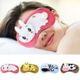 thumbnail image 3 of Bangcool Sleep Mask Cute Cartoon Animal Sleep Eyeshade Eye Sleep Cover with Ice Pack, 3 of 9