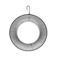 thumbnail image 4 of Comedero colgante para pájaros perfecl forma de corona de maní Metal, 4 of 8