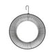 thumbnail image 4 of Comedero para pájaros con forma de corona de maní colgante, portátil, resistente, de primera calidad, de metal para atraer pájaros Negro, 4 of 8