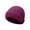 Hot Pink, variant on Women's Fleece Lined Knit Beanie, Thickened Warm Winter Hat for Cold Weather Protection, Cozy and Soft for Daily Wear, Skiing, and Outdoor Activities-Dark Purple