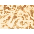 thumbnail image 1 of Ahgly Company Indoor Rectangle Abstract Brown Modern Area Rugs, 5' x 7', 1 of 4