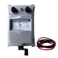 thumbnail image 2 of Electronic Megohmmeter, 2500V Carrying Handle Design Megohmmeter Insulation Tester Aluminum Shell Rubber Link Sleeve Hand Crank Design  for Decoration Line Test, 2 of 7