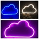 thumbnail image 1 of Barra de luz decorativa con forma de arcoíris, luz de neón con forma de luna y nube LED, con iluminación nocturna, 1 of 6