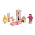thumbnail image 6 of Yokua Miniature Bedroom Model Doll House Accessories Role Play Furnishings Set, 6 of 21