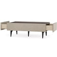 thumbnail image 7 of Enza Home Linz Engineered Wood & Metal Coffee Table in Beige/Black, 7 of 7