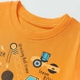 thumbnail image 7 of FINALGANG Child Boys Tops Toddler Kids Comfortable Breathable O-Neck T-Shirts T Shirt With Excavator Print For Casual Outdoor Activities And Daily Wear 2-3 Years, 7 of 7