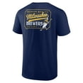thumbnail image 3 of Men's Navy Milwaukee Brewers Bring It Team T-Shirt, 3 of 3