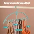 thumbnail image 5 of Hauiodp Wavy Tank Tops Organizer Hangers, No Shoulder Non Slip Heavy Duty Coat Hangers, Skirts Pants Clothes Hangers, Versatile Clothes Hangers for Bras Scarves, 5 of 6