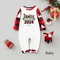 thumbnail image 2 of Penkiiy Christmas Pajamas for Family 2024 Matching Sets Lounge Sets for Women Couples Loungewear Sets Christmas Pjs 9 Months Red, 2 of 5