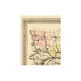 thumbnail image 3 of Historic County Map - Chittenden County Vermont - Beers 1878 - 23 x 28.25 - Vintage Wall Art, 3 of 5