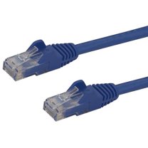StarTech 20ft CAT6 Ethernet Cable - Blue CAT 6 Gigabit Ethernet Wire -250Mhz 100W PoE RJ45 UTP Network Patch Cord Snagless with Strain Relief (N6PATCH20BL)