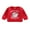 Red, variant on Bagilaanoe Toddler Baby Girl Boy Christmas Sweatshirt Long Sleeve Santa Letter Print Pullover 6M 12M 18M 24M 3T Kids Fall Loose Tee Tops