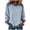Blue/women's plus size tops long sleeve, variant on Dazajoo Womens Oversized Crewneck Sweatshirts Casual Long Sleeve Denim Patchwork Pullover Tops,Blue,S