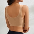 thumbnail image 4 of Resicozy Womens Sports Bras Yoga Comfort Soft Seamless Stretchy Solid Color Sports Bra Complexion 2XL, 4 of 4