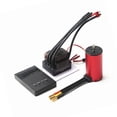thumbnail image 2 of 1/8 S3670 Motor Impermeable Sensor de pecado Sin Cepillo de 2850kv y Reemplazo de Tarjeta de Programación Esc Sen Pincel de 120 A Chilt60 Para HPI Traxxas 1/8 RC CAR CAMIÓN, 2 of 7