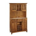 thumbnail image 1 of Homestyles Buffet of Buffets Buffet en Bois avec Huche, Brun, 1 of 8